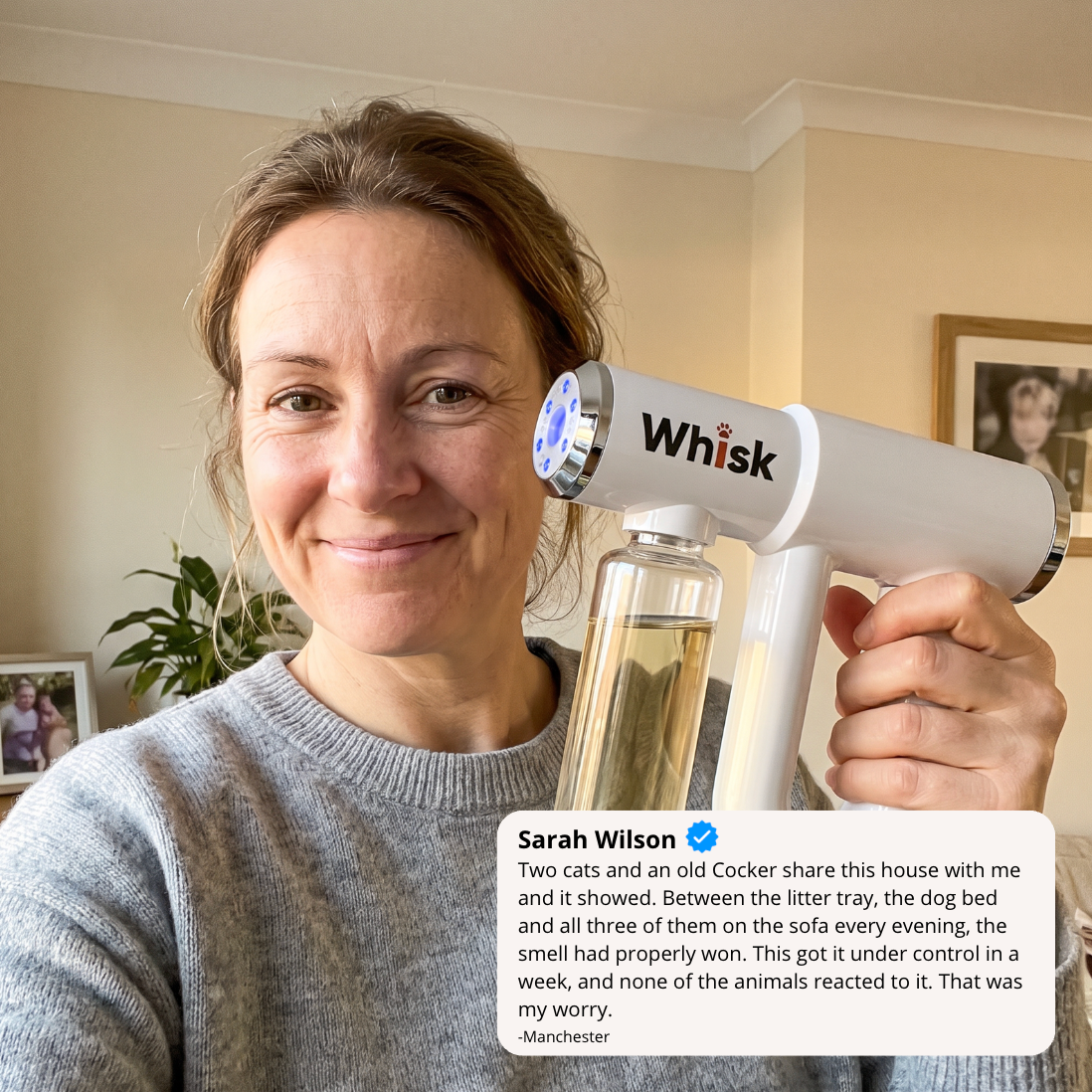 Whisk Pet Odour gun