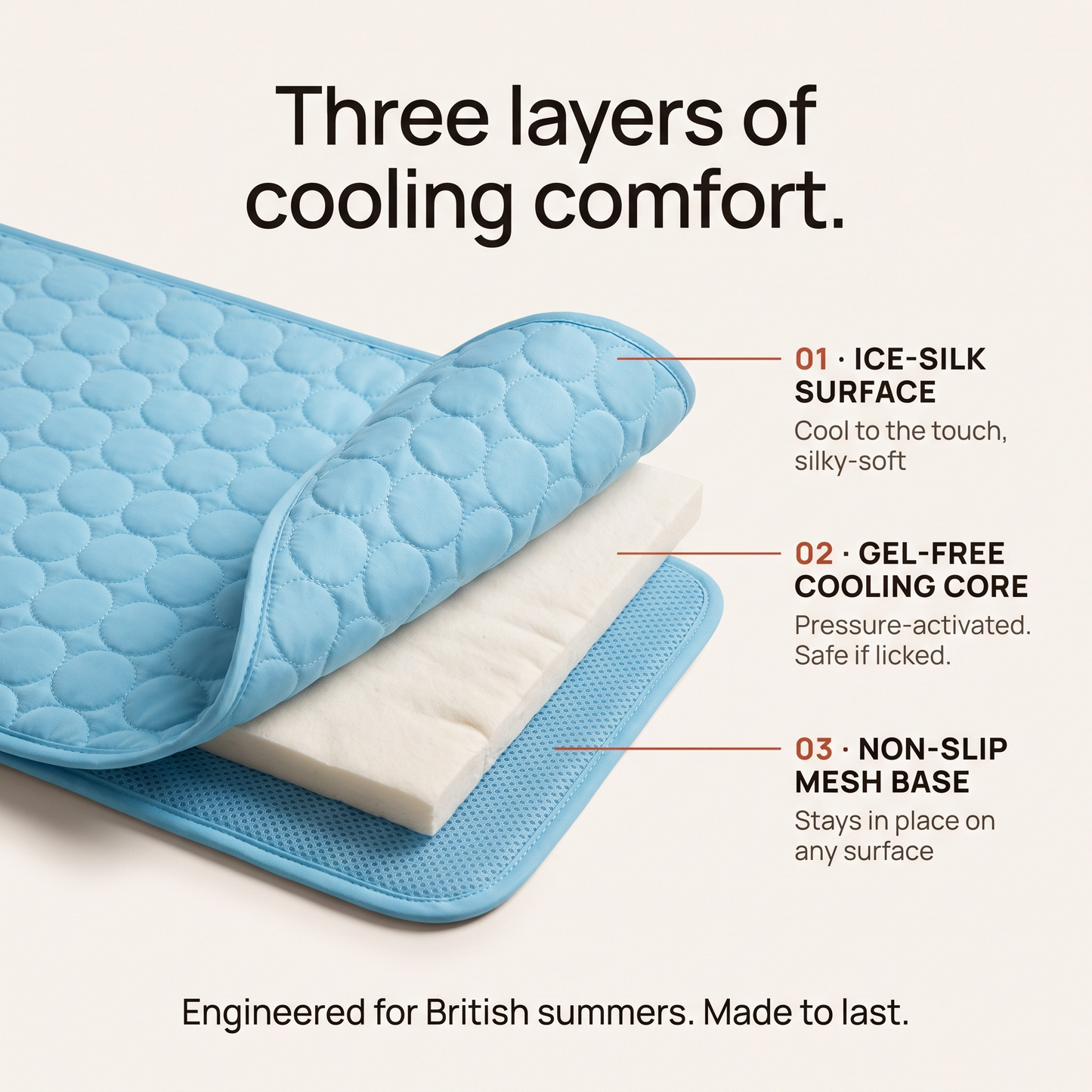 Whisk Cooling Cat Mat