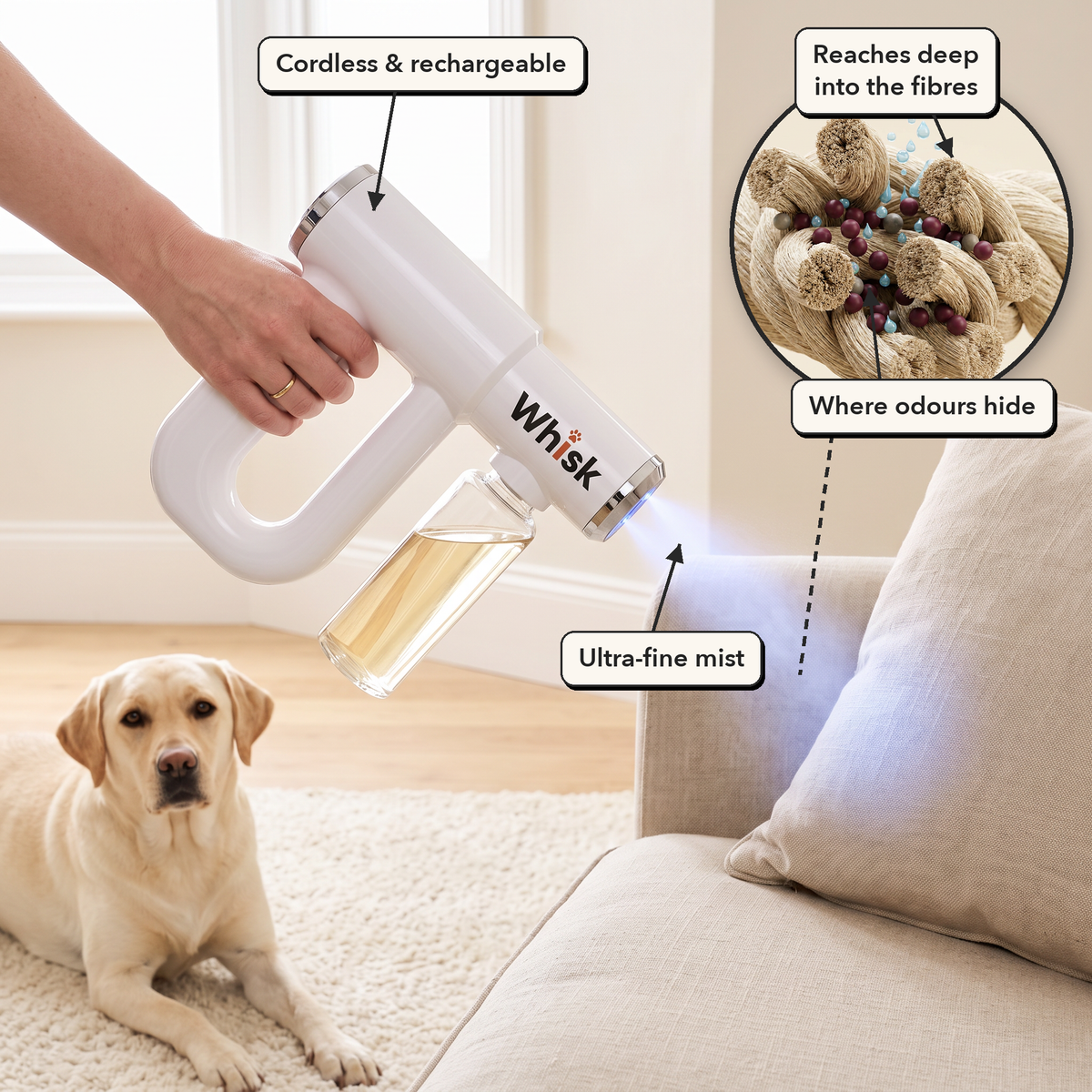 Whisk Pet Odour gun